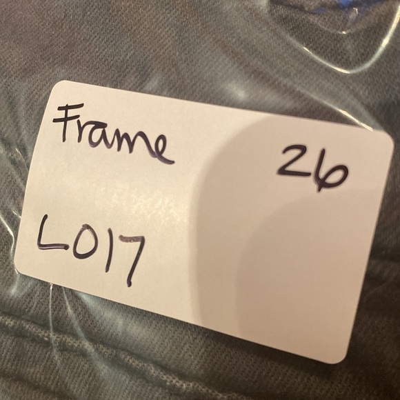 Frame Le Skinny De Jeanne Gray Jeans Size 26 - Picture 6 of 6